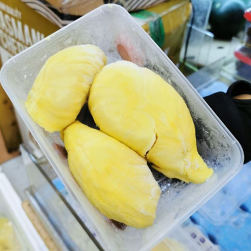 Buah Durian Palu Montong Kupas Duren Montong Daging Sulawesi Bangkok - 1pack