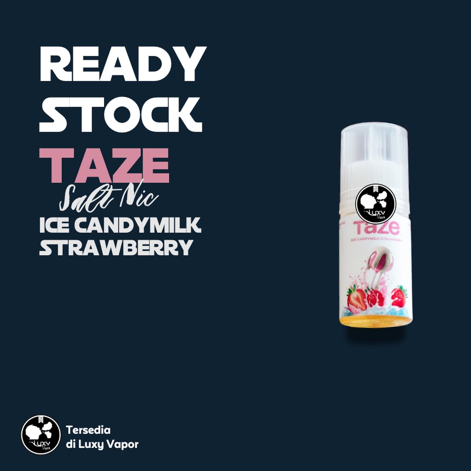 Taze Ice Candymilk Strawberry Salt Nic Liquid