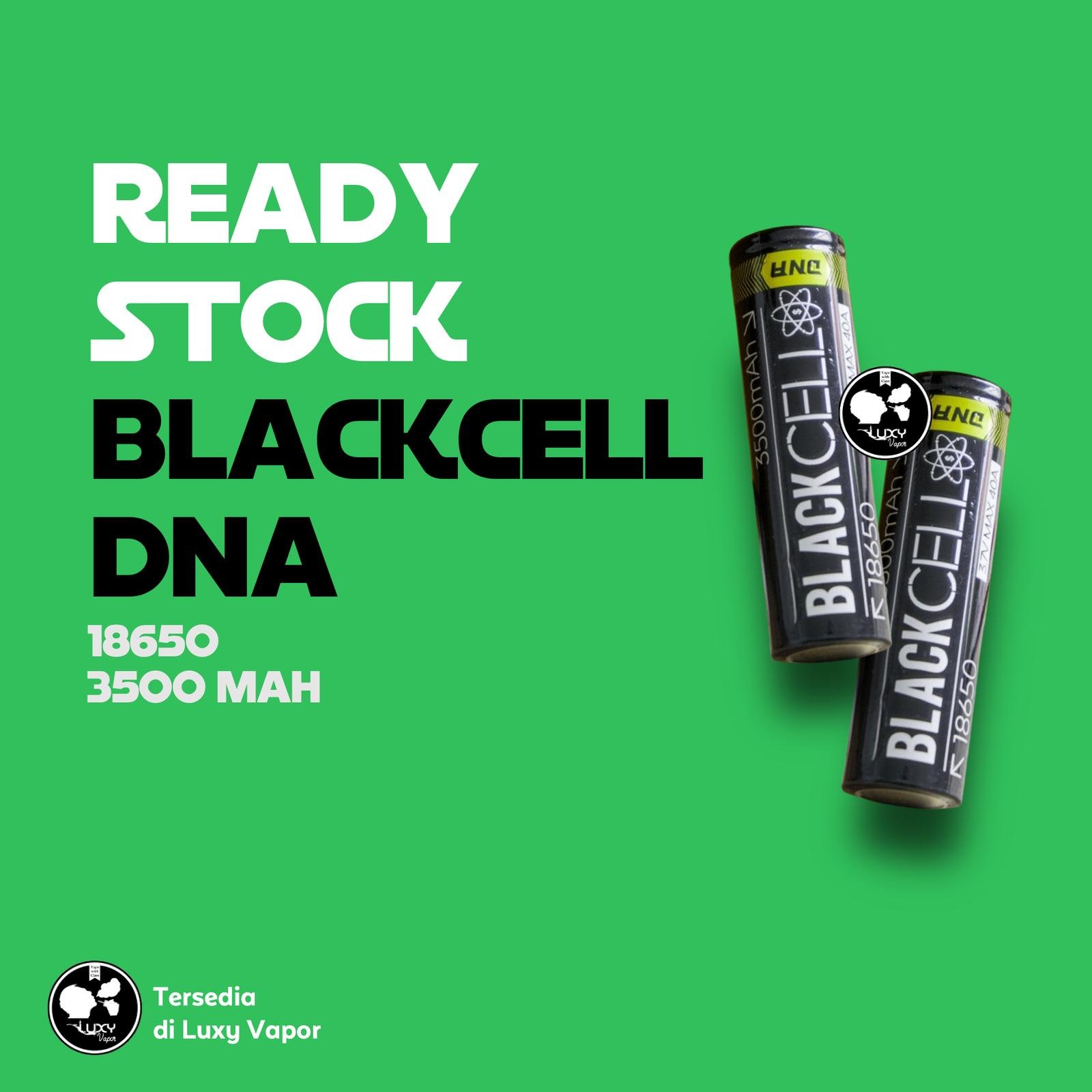 Blackcell DNA 18650 Baterai Battery 3500 Mah