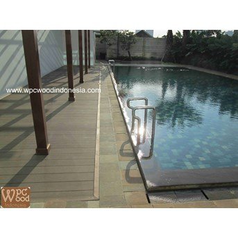 wpc decking outdoor untuk pooldeck