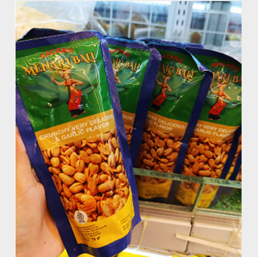 Snack Kacang Bali Putri Kacang Pukul Manis Gurih - Pukul