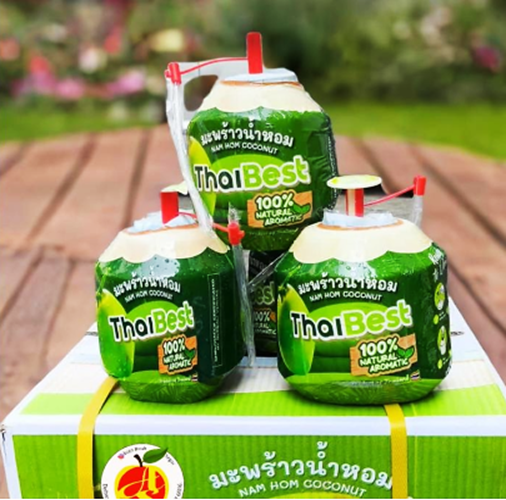 Buah Kelapa Muda Air Manis Pandan Wangi Thailand Bangkok Coco Thai Best Bucket - Cocothumb