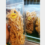 SNACK JAJANAN KERIPIK BAWANG GENDAR OPAK KERUPUK STIK - OPAX CORAL