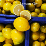 Buah Lemon Lokal Organik Juicy Banyak Air