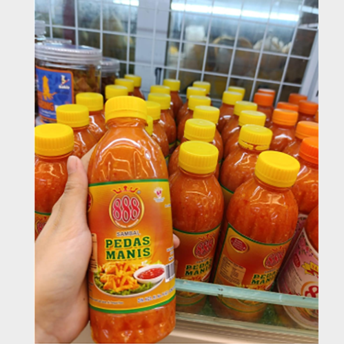 Sambal Pedas Manis Rawit 888 Exrta Pedas - Pedas Manis Sambal Pedas Manis Rawit 888 Exrta Pedas - Pedas Manis