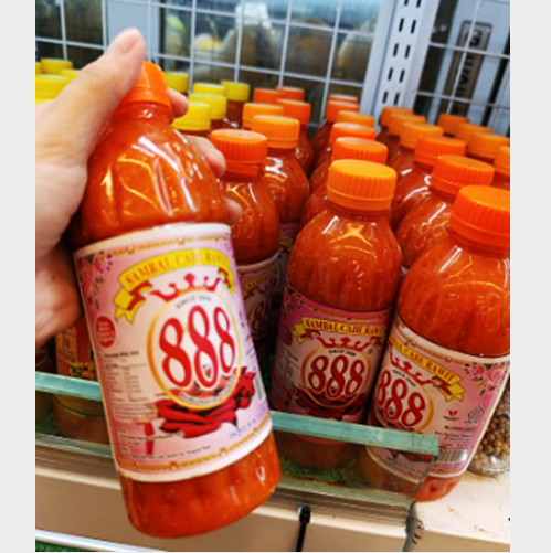 Sambal Pedas Manis Rawit 888 Exrta Pedas - Pedas Manis Sambal Pedas Manis Rawit 888 Exrta Pedas - Pedas Manis