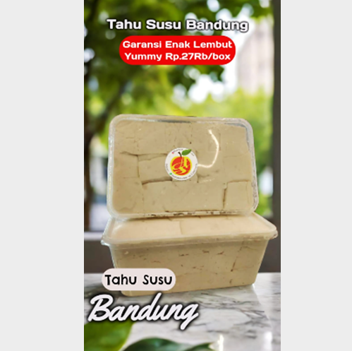 Tahu Susu Bandung Garansi Enak, Lembut, Yummy
