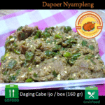Daging Sapi Cabe Ijo Favorit Dapoer Nyampleng