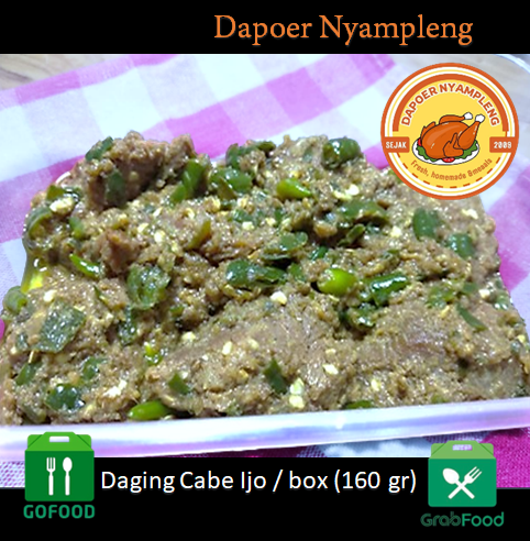 Daging Sapi Cabe Ijo Favorit Dapoer Nyampleng