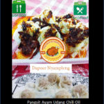 Pangsit Ayam Udang Chili Oil Dapoer Nyampleng