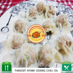 Pangsit Ayam Udang Chili Oil Dapoer Nyampleng