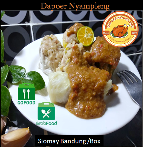 Siomay Bandung Dapoer Nyampleng Asli dari Daging ikan