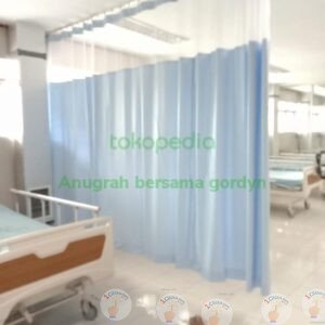 Anugrah bersama gordyn Gorden Rumah Sakit Anti Darah Anti Air Pull PVC Custom Ukuran & Warna Custom Harga Per M2 Pemasangan Gratis Curtain