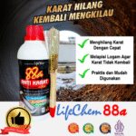 Anti Karat Life Chem Efektif, Cepat Menghilangkan Karat