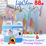 Paket Hemat Laundri : Diterjen Cair + Softener + Pengharum