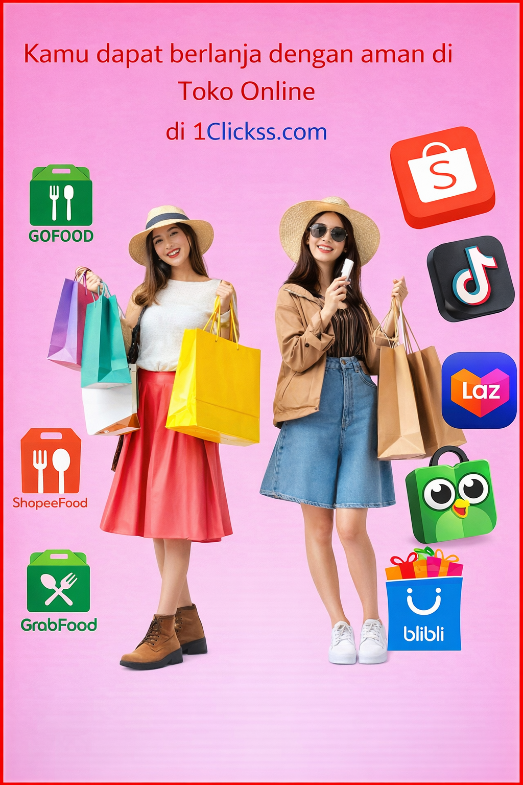 Transaksi shopee tokopedia tiktok