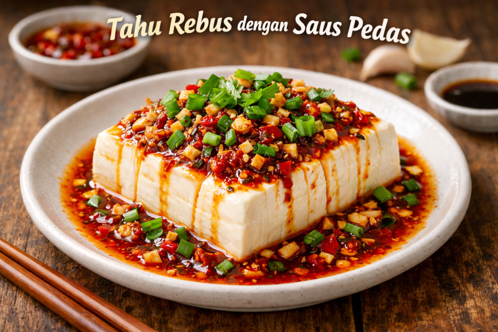 resep tahu rebus pedas sederhana