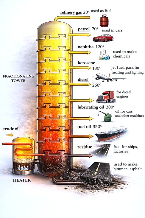 Proses Dari Minyak Bumi ke Plastik Rantai Produksi yang Saling Terhubung