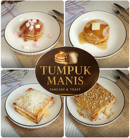 Tumpuk Manis Pancake and Toast