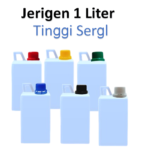 Jerigen 1 Liter Tinggi Segel
