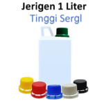 Jerigen 1 Liter Tinggi Segel