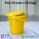 Pail Plastik 15 Liter ( 15.5 kg ) Tapper Plastik Kokoh Kualitas Terjamin