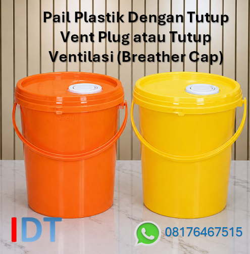 Pail Plastik Tutup Vent Plug atau Tutup Ventilasi (Breather Cap)
