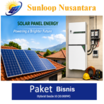 Paket Panel Surya Hybrid Smile 10 Daya Terpasan 10000W Lebih Hemat