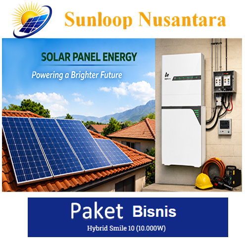 Hybrid Smile 10 Solar Panel Package with 10,000W More Economical Power