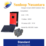 Panel Surya Hybrid BEM4 4000W Pilihan Bijaksana