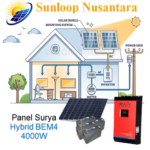 Panel Surya Hybrid BEM4 4000W Pilihan Bijaksana