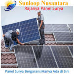 Sunloop Nusantara Zero Pasang Panel Surya Tampa Perlu Investasi