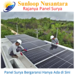 Sunloop Nusantara Zero Pasang Panel Surya Tampa Perlu Investasi