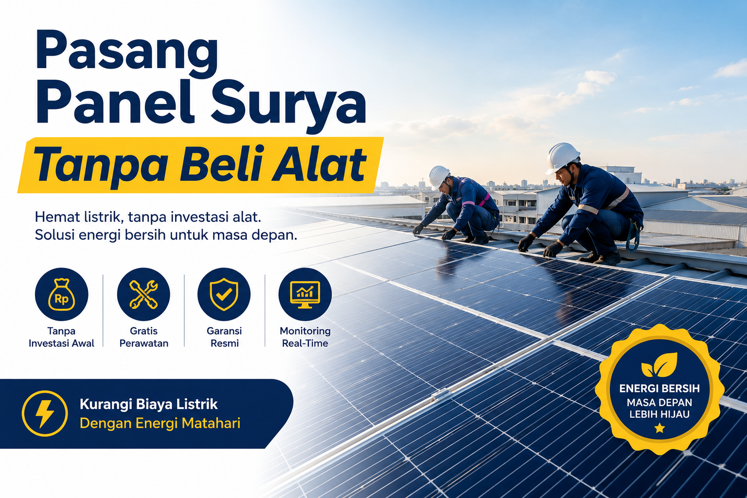Panel Surya Enegi Artenatif Murah Meriah