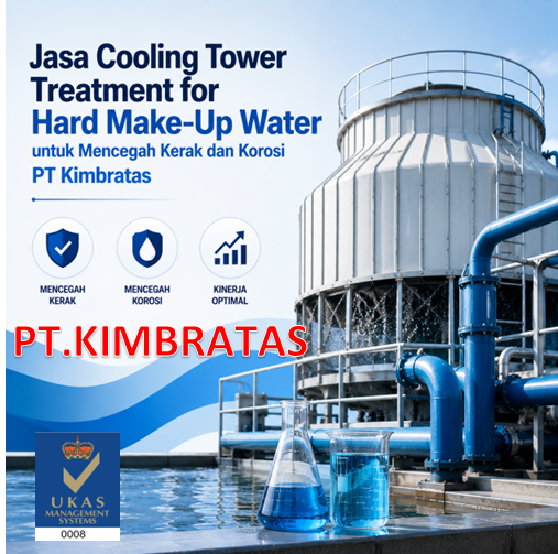 PT Kimbratas, Solusi Jasa Cooling Tower Treatment for Hard Make-Up Water Profesional
