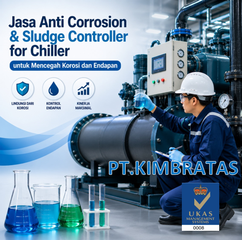 Jasa Anti Corrosion & Sludge Controller for Chiller untuk Mencegah Korosi dan Endapan PT Kimbratas