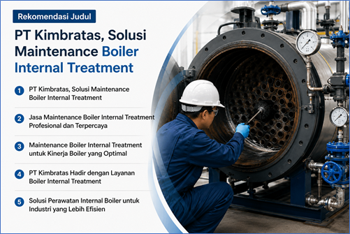 PT Kimbratas, Solusi Jasa Boiler Internal Treatment Profesional
