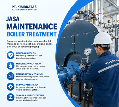 PT Kimbratas, Solusi Jasa Maintenance Boiler Treatment Profesional