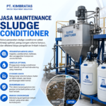 PT Kimbratas, Solusi Jasa Maintenance Sludge Conditioner Profesional