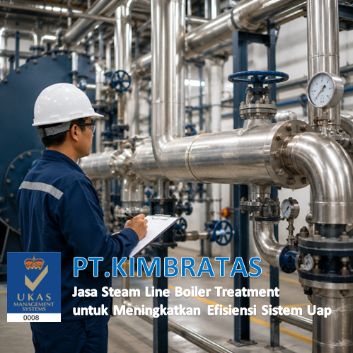 Jasa Steam Line Boiler Treatment untuk Meningkatkan Efisiensi Sistem Uap PT Kimbratas