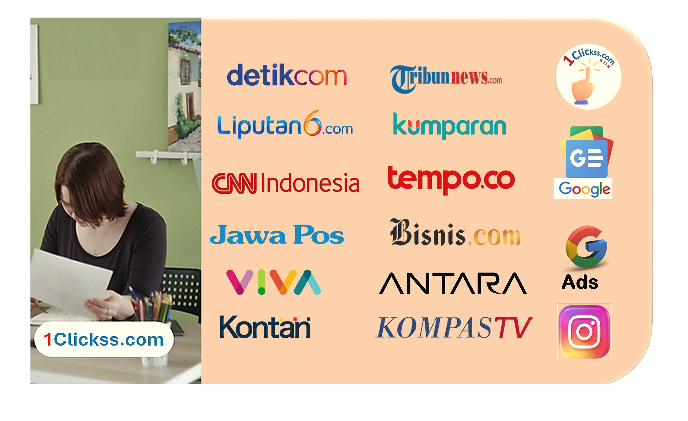 Full Paket Headline dan IG Media Bonus Google Ads