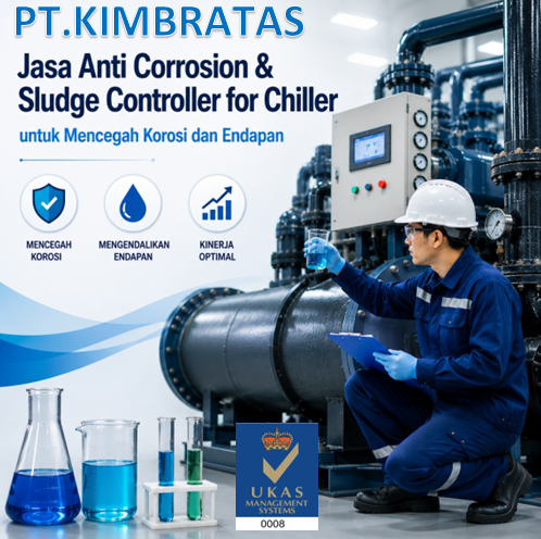 PT Kimbratas, Solusi Jasa Anti Corrosion & Sludge Controller for Chiller Profesional