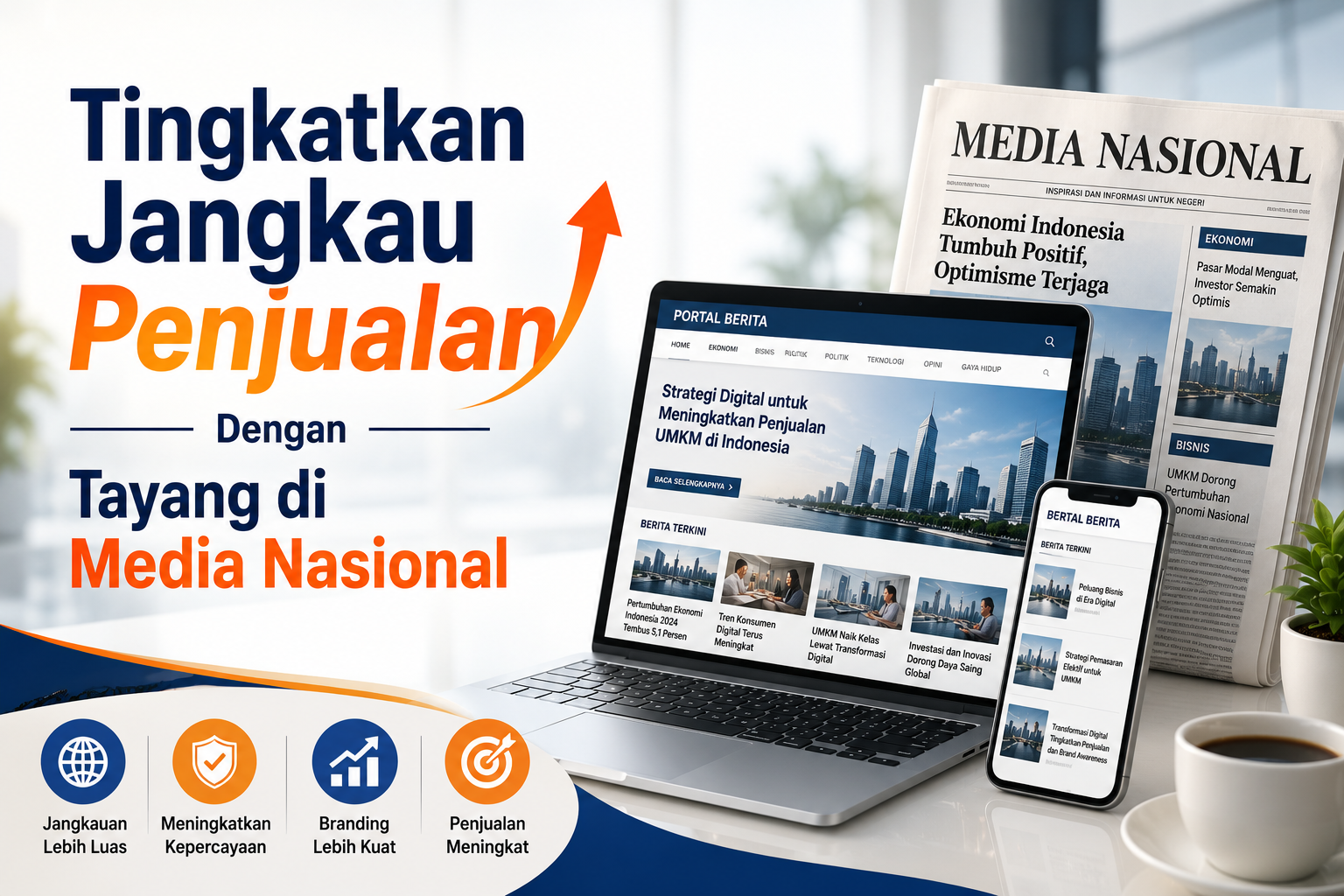 Tingkatkan Jangkau Penjualan Dengan Tayang di Media Nasional