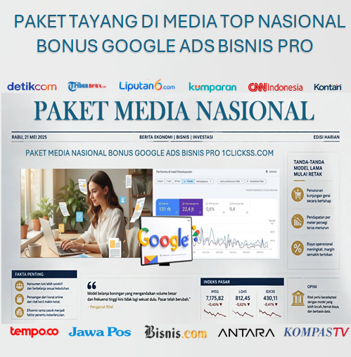 Paket Tayang di Headline Media Top Indonesia, Tingkatkan Krebilitas dan Kepecayaan Pembeli Potemsia
