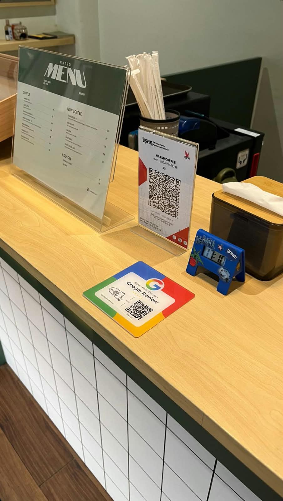 Kartu Digital Google Maps Review NFC & QR Code
