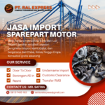 Jasa Import Sparepart Motor