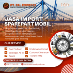 Jasa Import Sparepart Mobil Door To Door