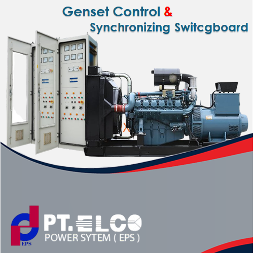 Jual Panel Listrik Kontrol dan Sinkronisasi Genset