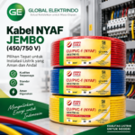 Jual Kabel Nyaf Jembo (450-750 V) Berkualitas Standar SNI