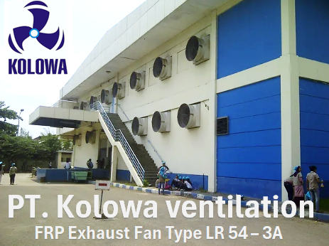 Jual FRP Exhaust Fan Type LR 54 – 3A